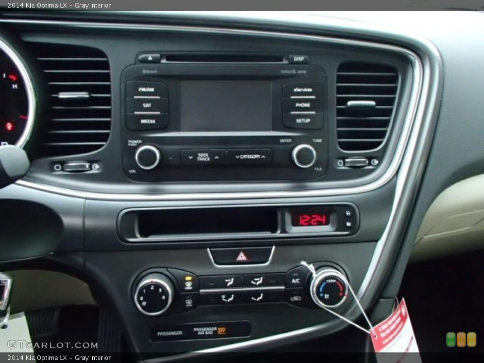 Gray Interior Controls for the 2014 Kia Optima LX #86969080