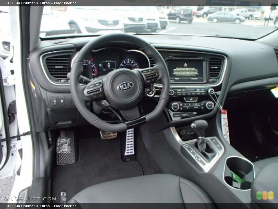 Black Interior Prime Interior for the 2014 Kia Optima SX Turbo #86969829