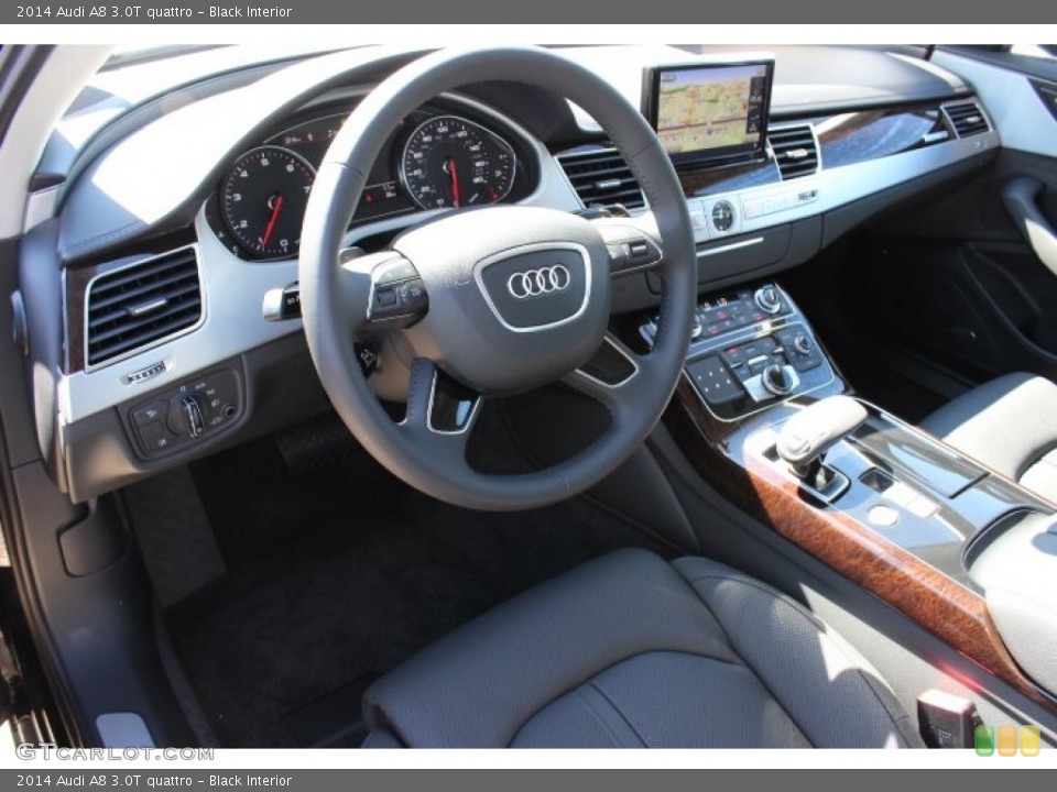 Black Interior Photo for the 2014 Audi A8 3.0T quattro #86973535