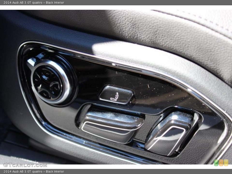 Black Interior Controls for the 2014 Audi A8 3.0T quattro #86973577
