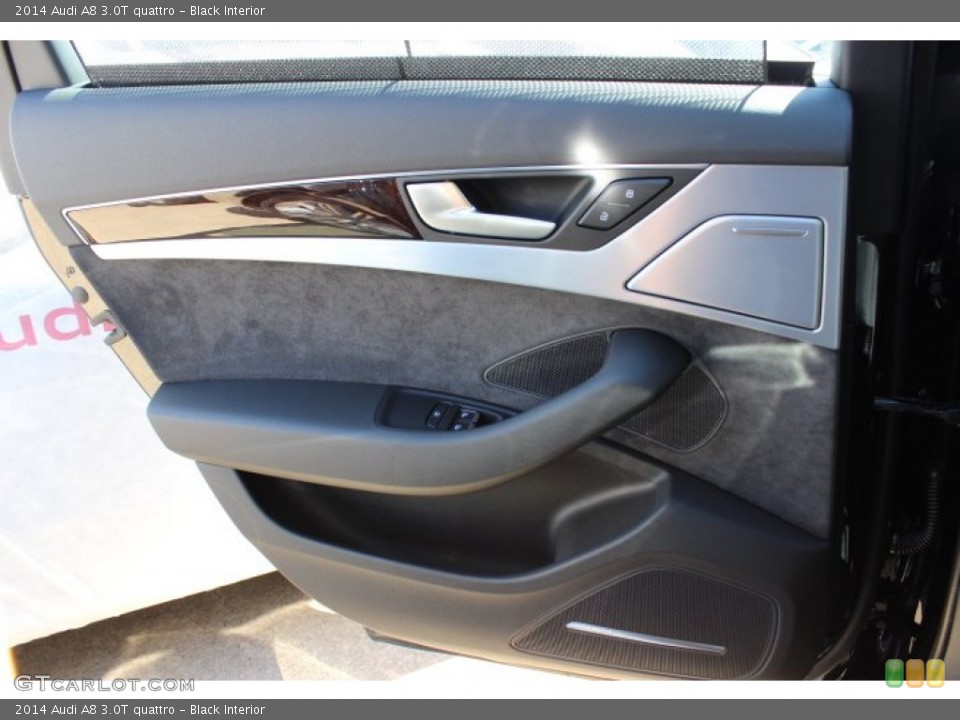 Black Interior Door Panel for the 2014 Audi A8 3.0T quattro #86973853