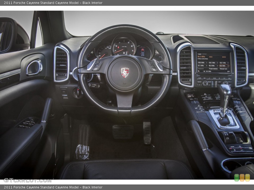 Black Interior Dashboard for the 2011 Porsche Cayenne  #86977114