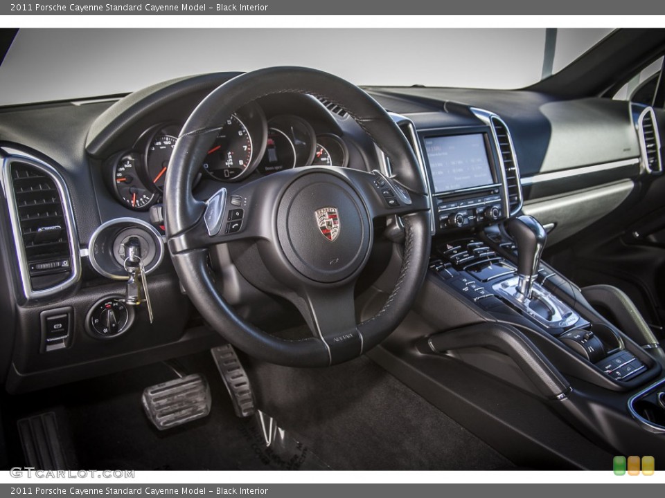 Black Interior Dashboard for the 2011 Porsche Cayenne  #86977489