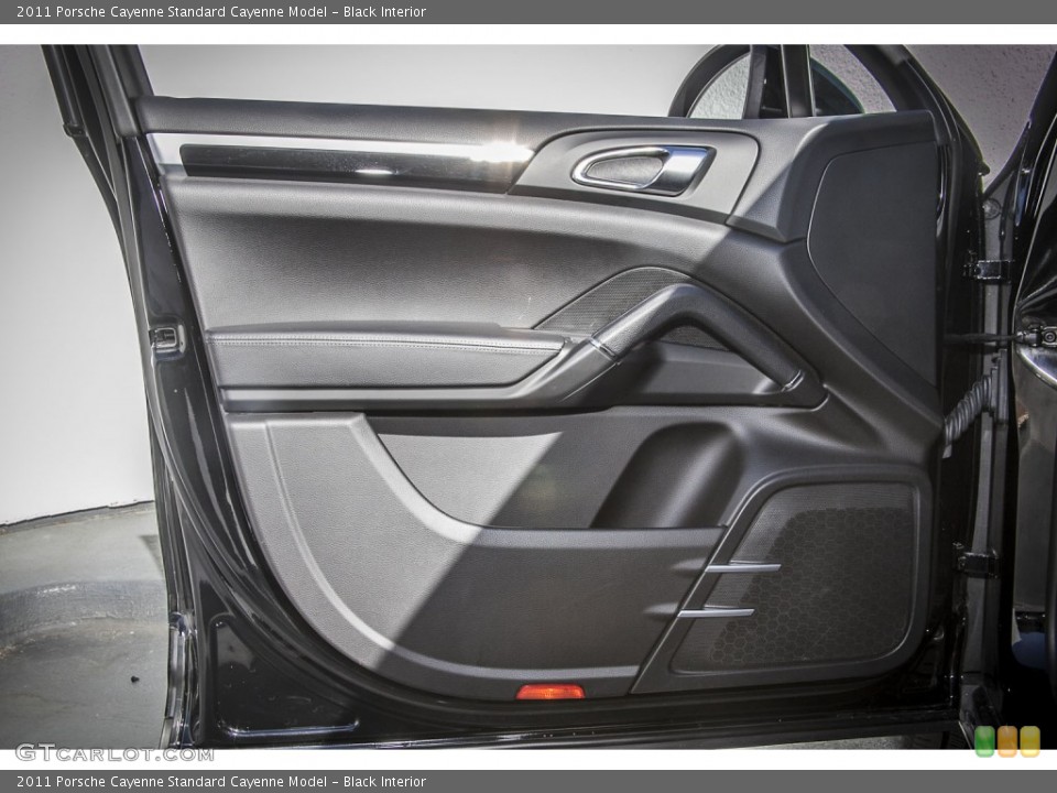 Black Interior Door Panel for the 2011 Porsche Cayenne  #86977519