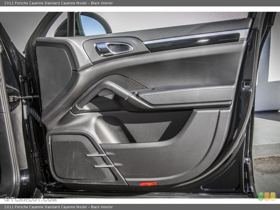 Black Interior Door Panel for the 2011 Porsche Cayenne  #86977633