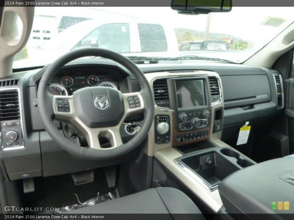 Black Interior Prime Interior for the 2014 Ram 1500 Laramie Crew Cab 4x4 #86978122