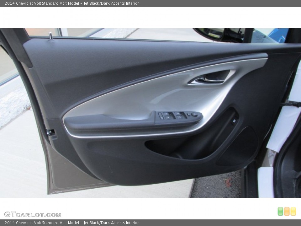 Jet Black/Dark Accents Interior Door Panel for the 2014 Chevrolet Volt  #86988467