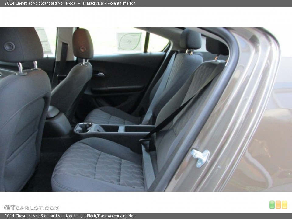 Jet Black/Dark Accents Interior Rear Seat for the 2014 Chevrolet Volt  #86988510