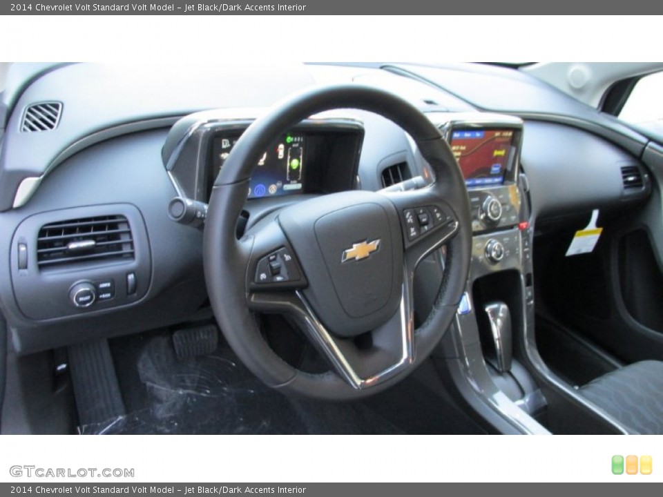 Jet Black/Dark Accents Interior Dashboard for the 2014 Chevrolet Volt  #86988533
