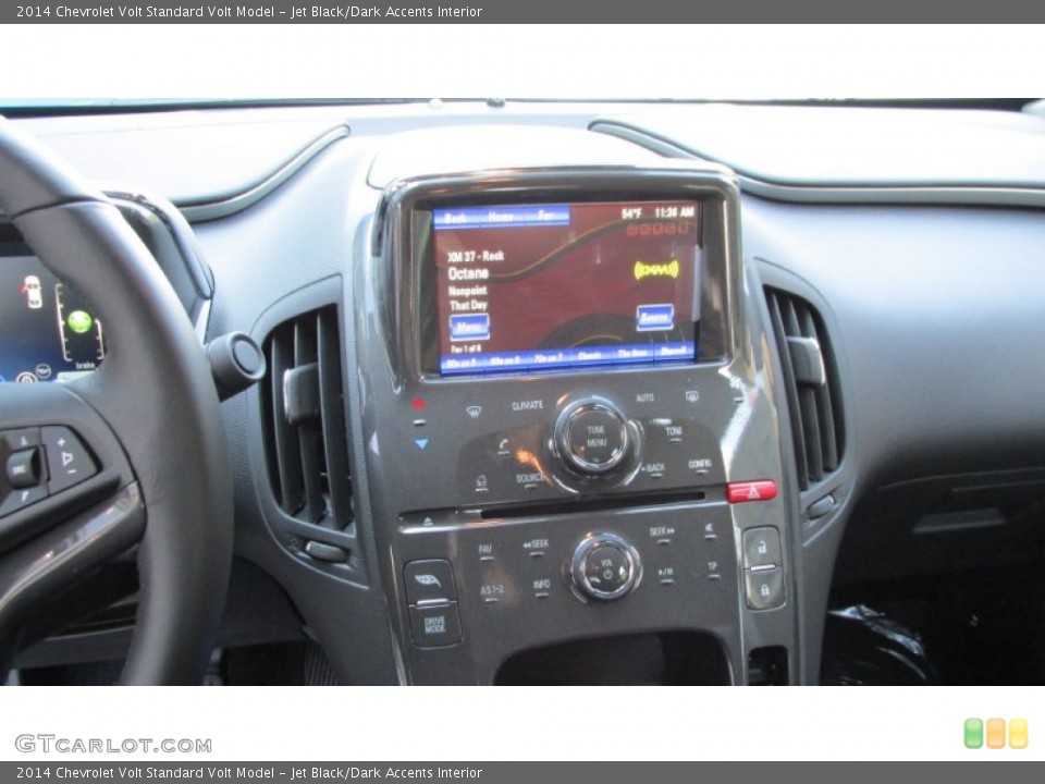 Jet Black/Dark Accents Interior Controls for the 2014 Chevrolet Volt  #86988554