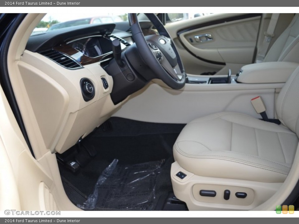 Dune Interior Front Seat for the 2014 Ford Taurus Limited #86989797