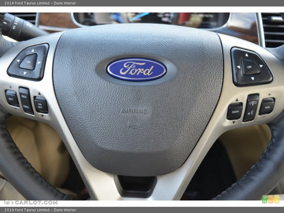 Dune Interior Steering Wheel for the 2014 Ford Taurus Limited #86990084