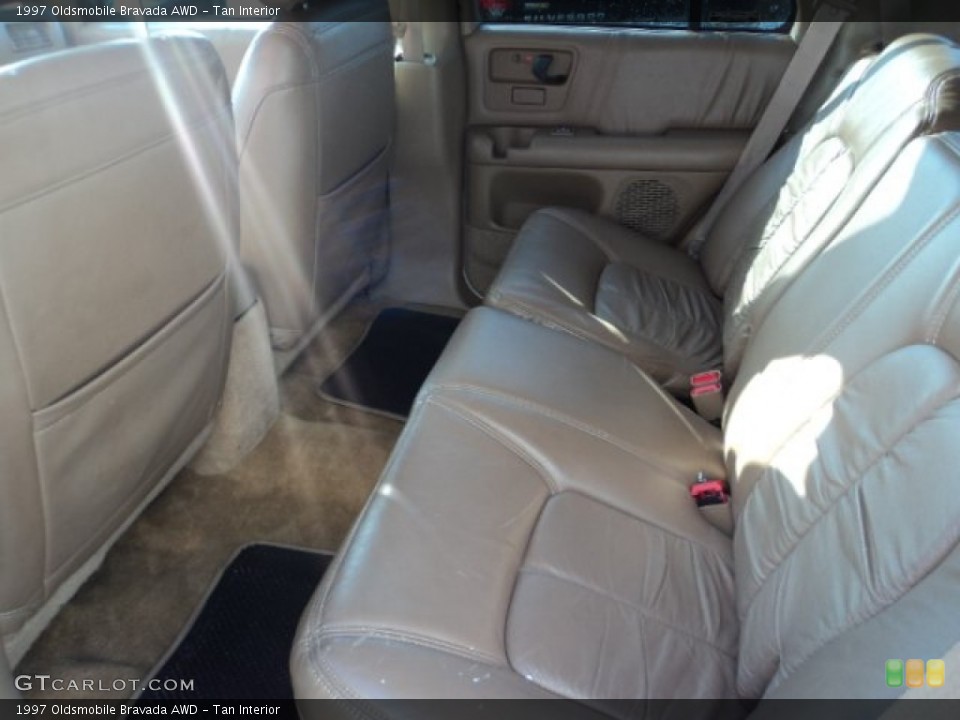 Tan Interior Rear Seat for the 1997 Oldsmobile Bravada AWD #86993021