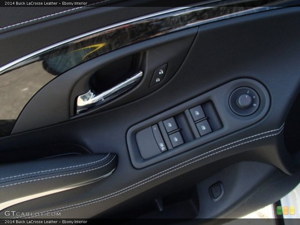 Ebony Interior Controls for the 2014 Buick LaCrosse Leather #86994920
