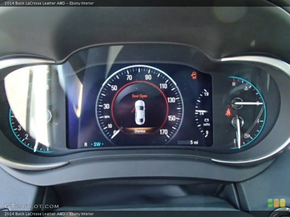 Ebony Interior Gauges for the 2014 Buick LaCrosse Leather AWD #86996009
