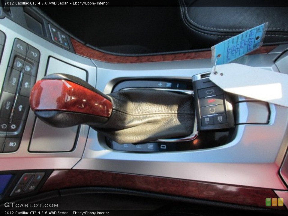 Ebony/Ebony Interior Transmission for the 2012 Cadillac CTS 4 3.6 AWD Sedan #87001150