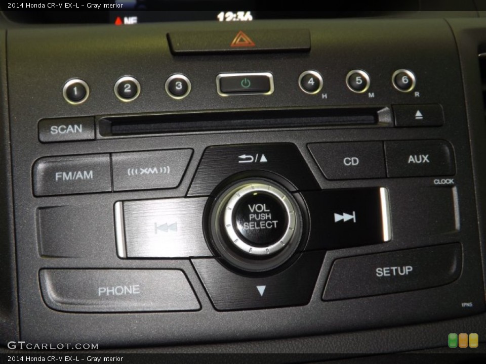 Gray Interior Controls for the 2014 Honda CR-V EX-L #87003329