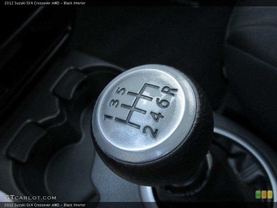 Black Interior Transmission for the 2012 Suzuki SX4 Crossover AWD #87003680