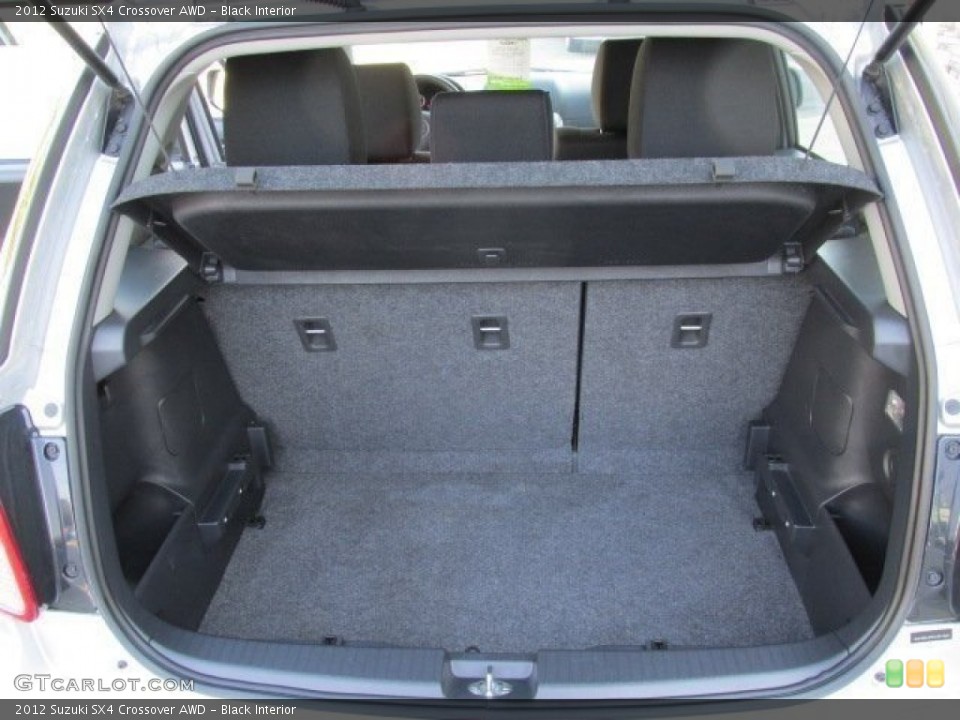 Black Interior Trunk for the 2012 Suzuki SX4 Crossover AWD #87003848