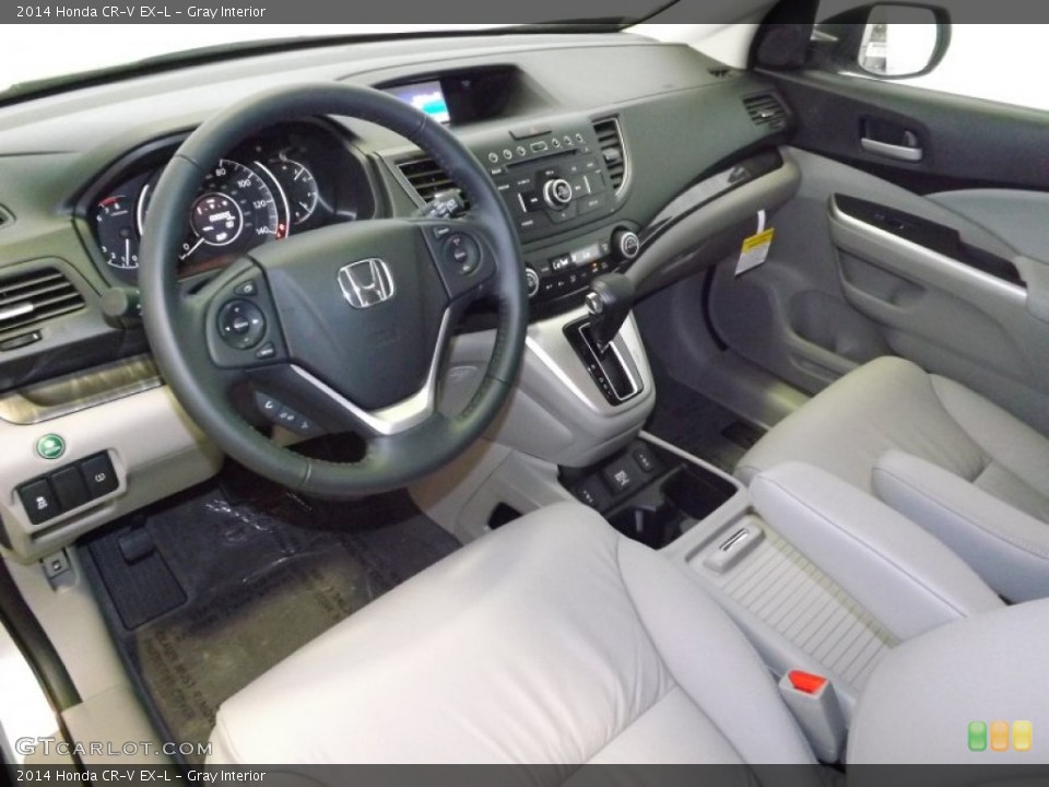 Gray Interior Prime Interior for the 2014 Honda CR-V EX-L #87003959