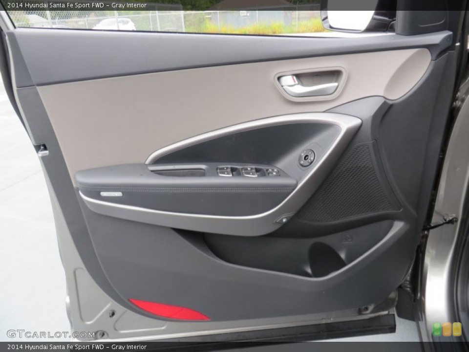 Gray Interior Door Panel for the 2014 Hyundai Santa Fe Sport FWD #87006188