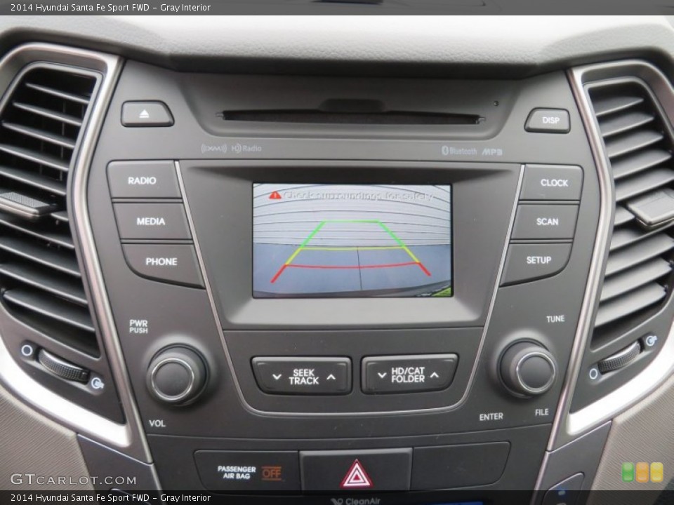 Gray Interior Controls for the 2014 Hyundai Santa Fe Sport FWD #87006344