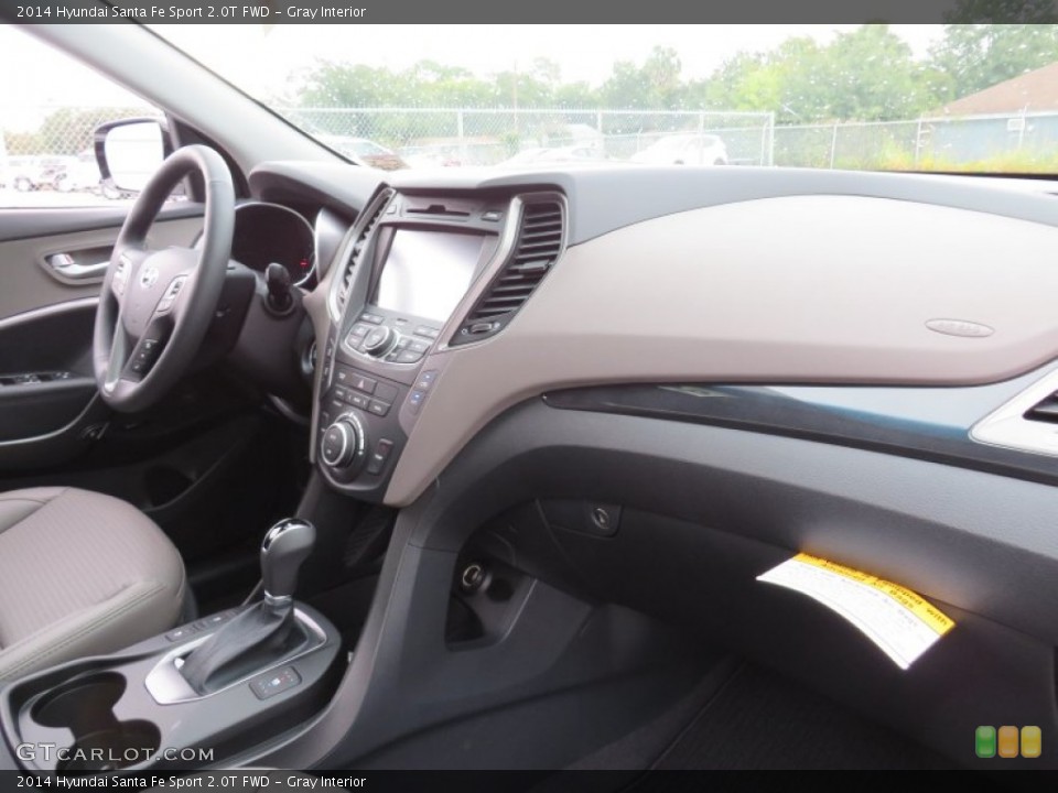 Gray Interior Dashboard for the 2014 Hyundai Santa Fe Sport 2.0T FWD #87008000