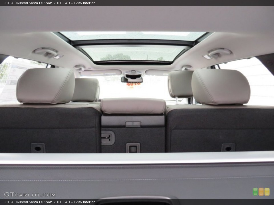 Gray Interior Sunroof for the 2014 Hyundai Santa Fe Sport 2.0T FWD #87008098
