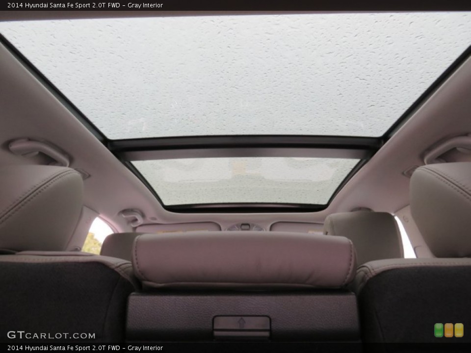 Gray Interior Sunroof for the 2014 Hyundai Santa Fe Sport 2.0T FWD #87008129
