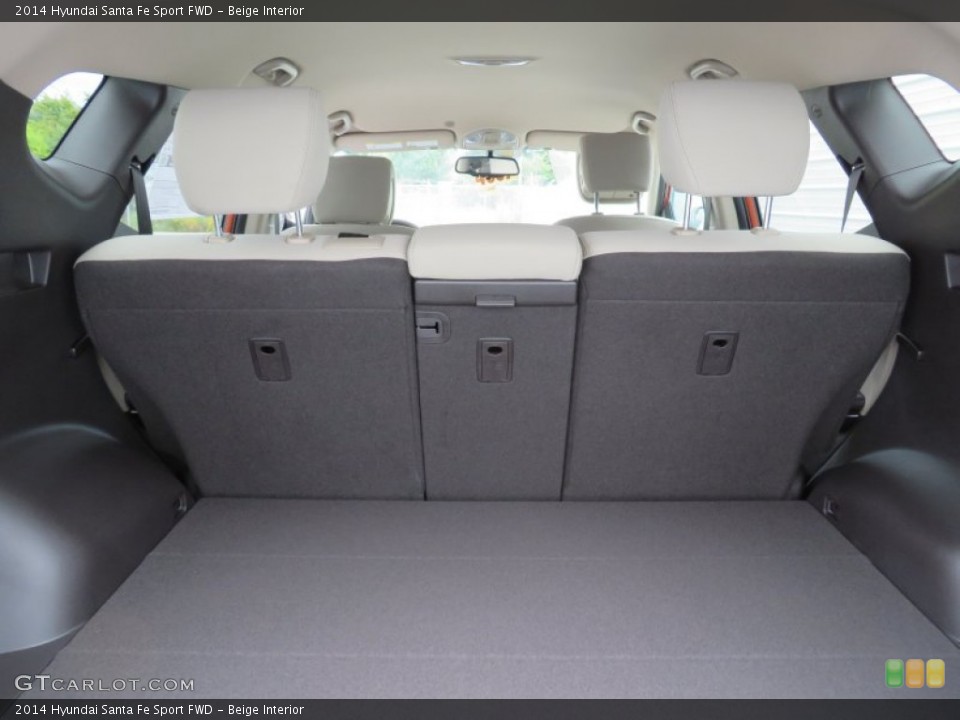Beige Interior Trunk for the 2014 Hyundai Santa Fe Sport FWD #87009068
