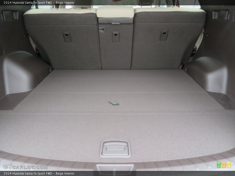 Beige Interior Trunk for the 2014 Hyundai Santa Fe Sport FWD #87009092