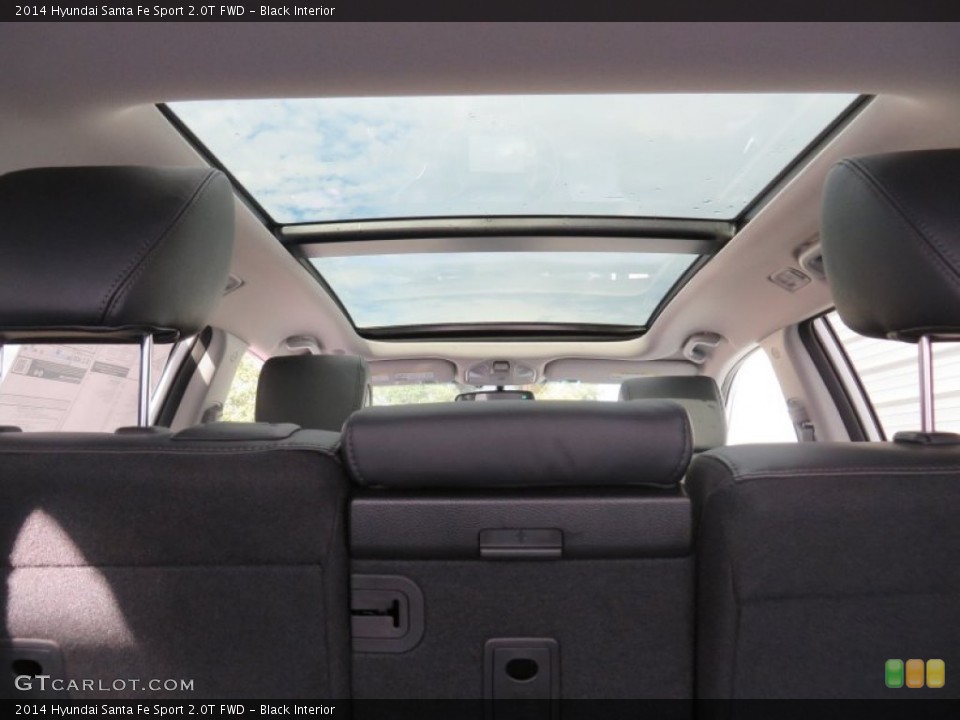 Black Interior Sunroof for the 2014 Hyundai Santa Fe Sport 2.0T FWD #87010919