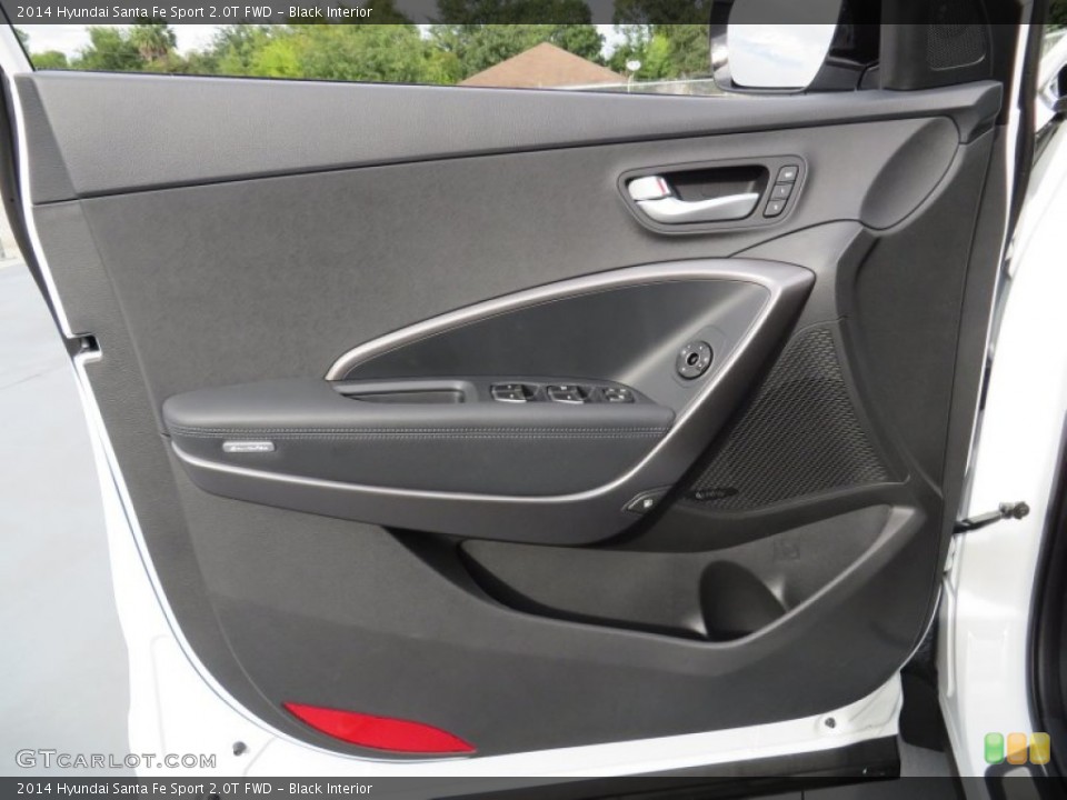 Black Interior Door Panel for the 2014 Hyundai Santa Fe Sport 2.0T FWD #87011057