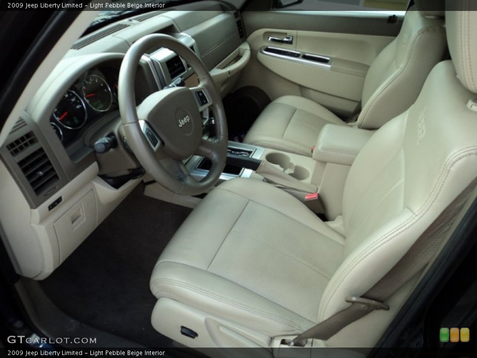 Light Pebble Beige Interior Prime Interior for the 2009 Jeep Liberty Limited #87014648