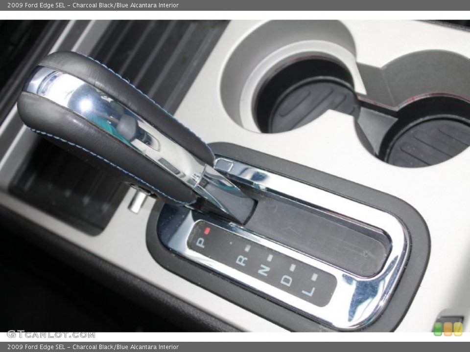 Charcoal Black/Blue Alcantara Interior Transmission for the 2009 Ford Edge SEL #87016583