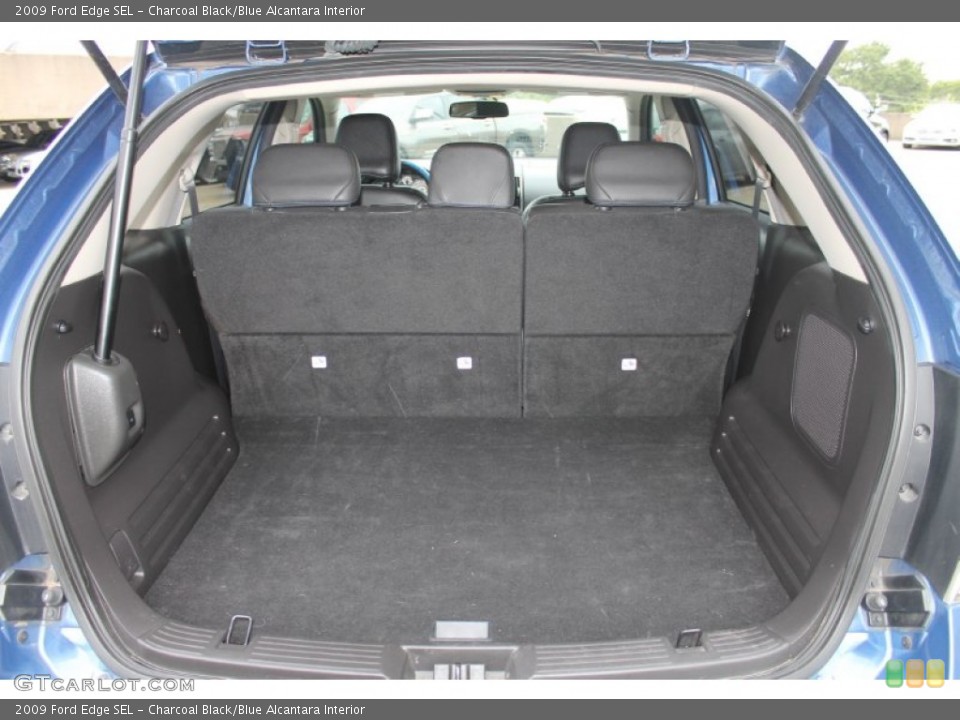 Charcoal Black/Blue Alcantara Interior Trunk for the 2009 Ford Edge SEL #87016736
