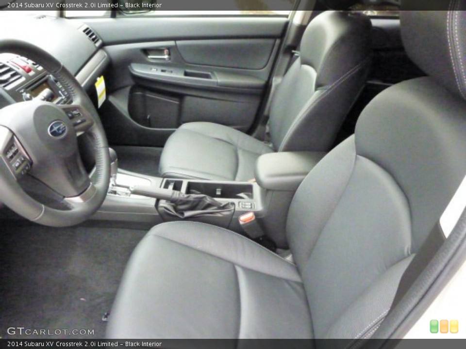 Black Interior Front Seat for the 2014 Subaru XV Crosstrek 2.0i Limited #87021062