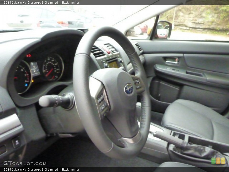 Black Interior Steering Wheel for the 2014 Subaru XV Crosstrek 2.0i Limited #87021557