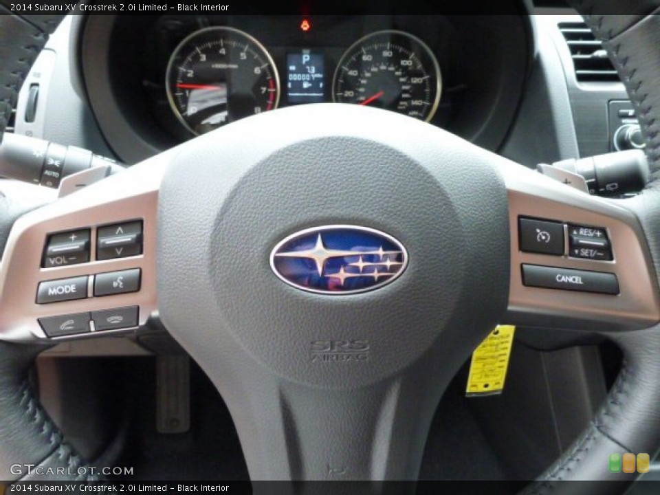 Black Interior Controls for the 2014 Subaru XV Crosstrek 2.0i Limited #87021596