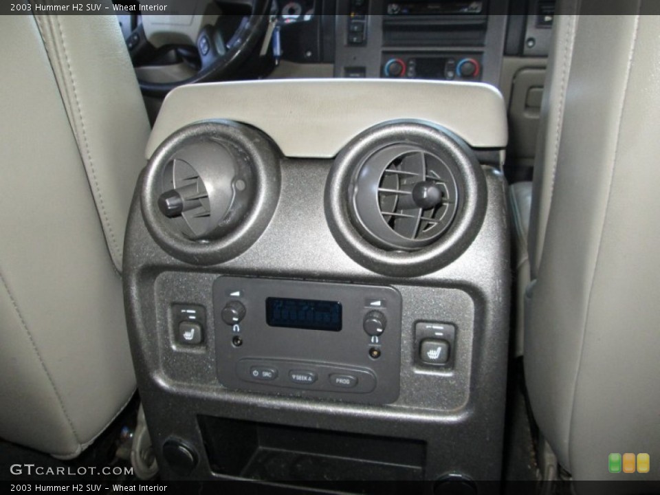 Wheat Interior Controls for the 2003 Hummer H2 SUV #87024770