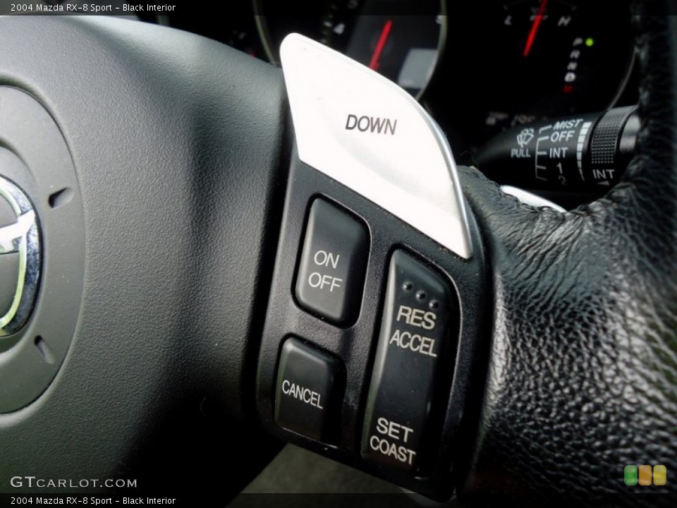Black Interior Controls for the 2004 Mazda RX-8 Sport #87024830