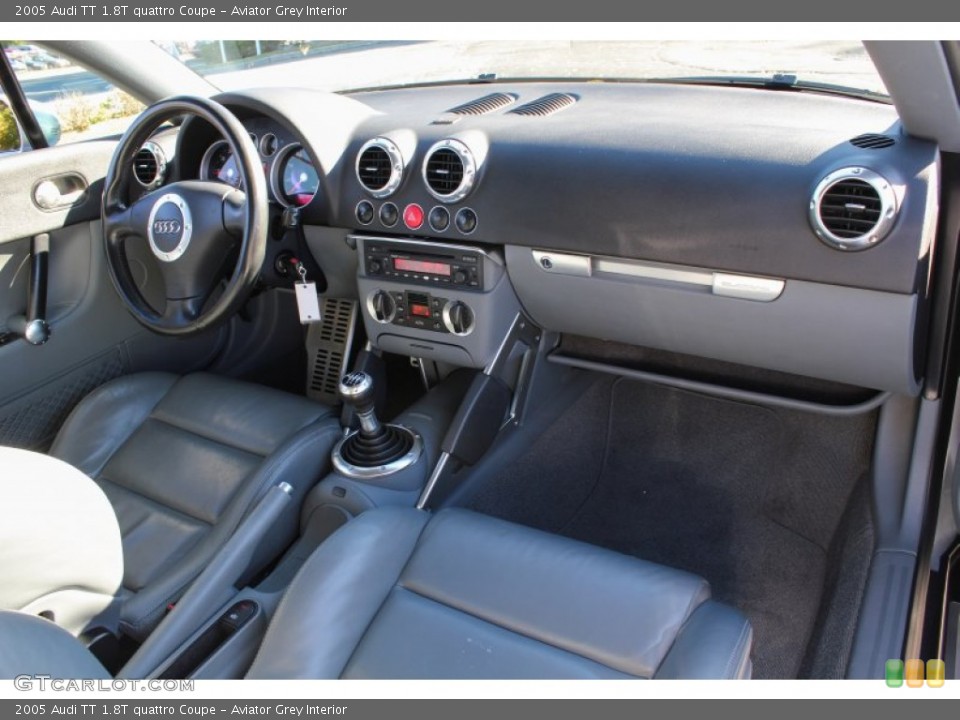 Aviator Grey Interior Dashboard for the 2005 Audi TT 1.8T quattro Coupe #87025571