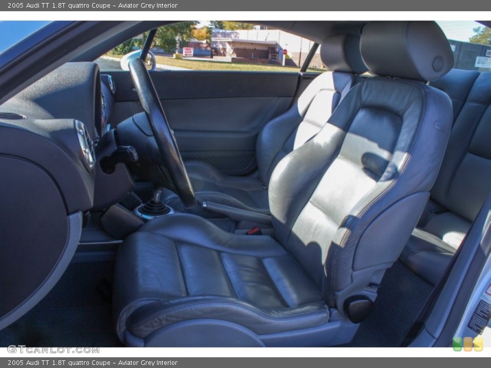 Aviator Grey Interior Front Seat for the 2005 Audi TT 1.8T quattro Coupe #87025601