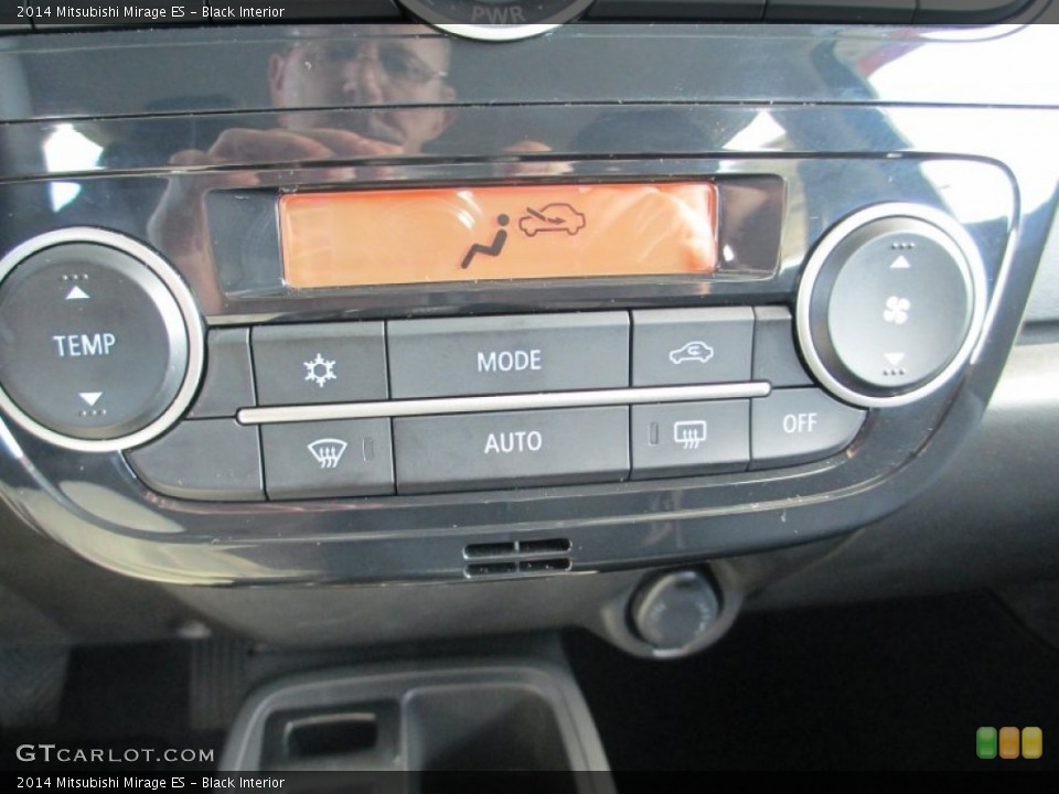 Black Interior Controls for the 2014 Mitsubishi Mirage ES #87026561