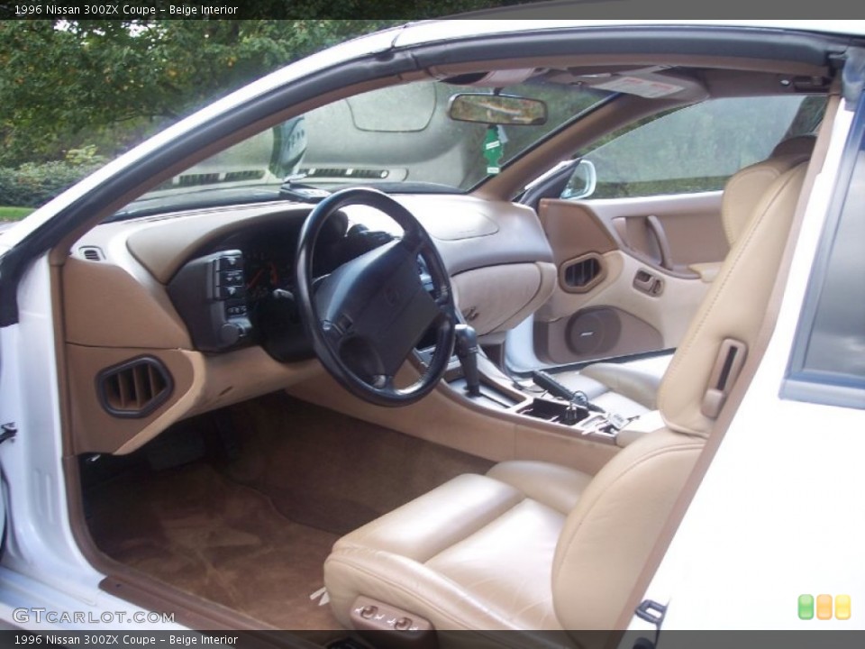 Beige Interior Photo For The 1996 Nissan 300zx Coupe