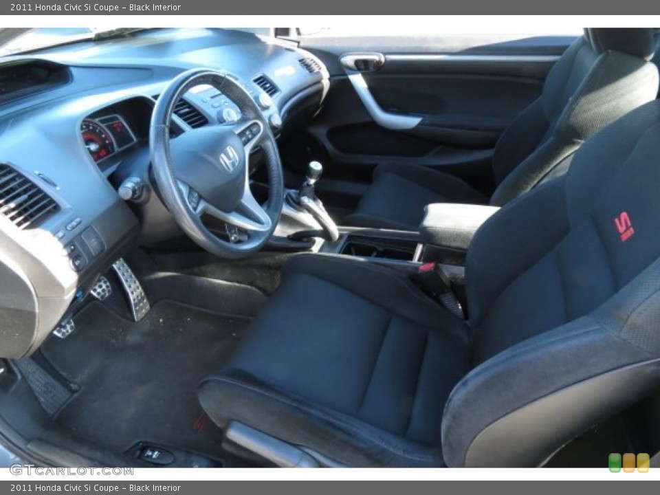 Black Interior Photo for the 2011 Honda Civic Si Coupe #87031238