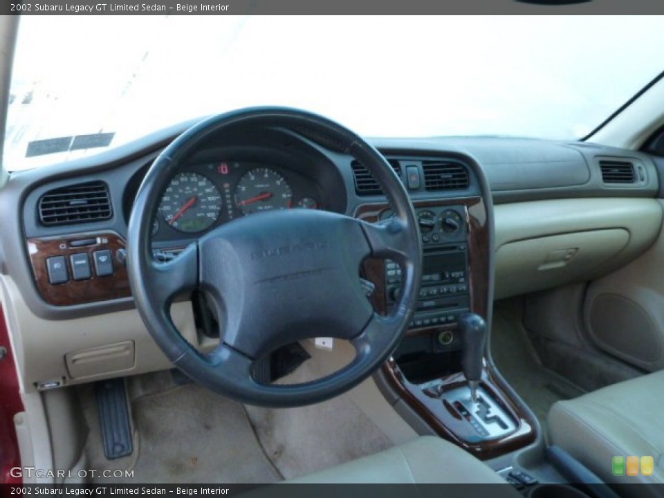 Beige 2002 Subaru Legacy Interiors