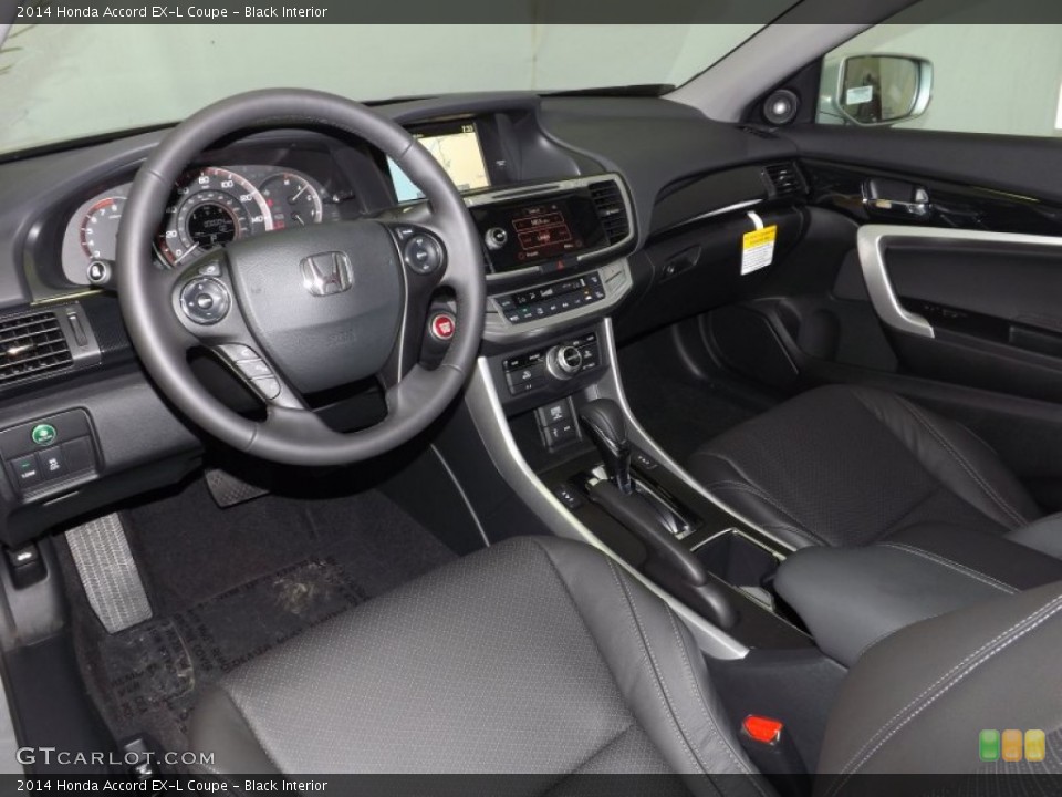 Black Interior Photo for the 2014 Honda Accord EX-L Coupe #87038403