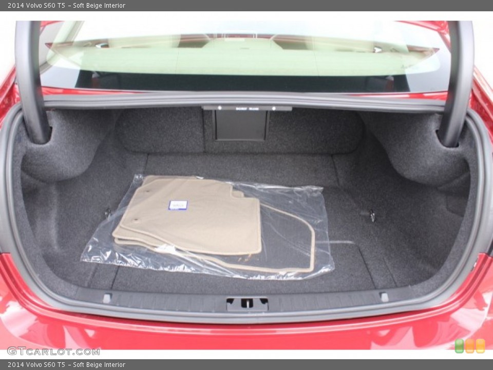 Soft Beige Interior Trunk for the 2014 Volvo S60 T5 #87038886
