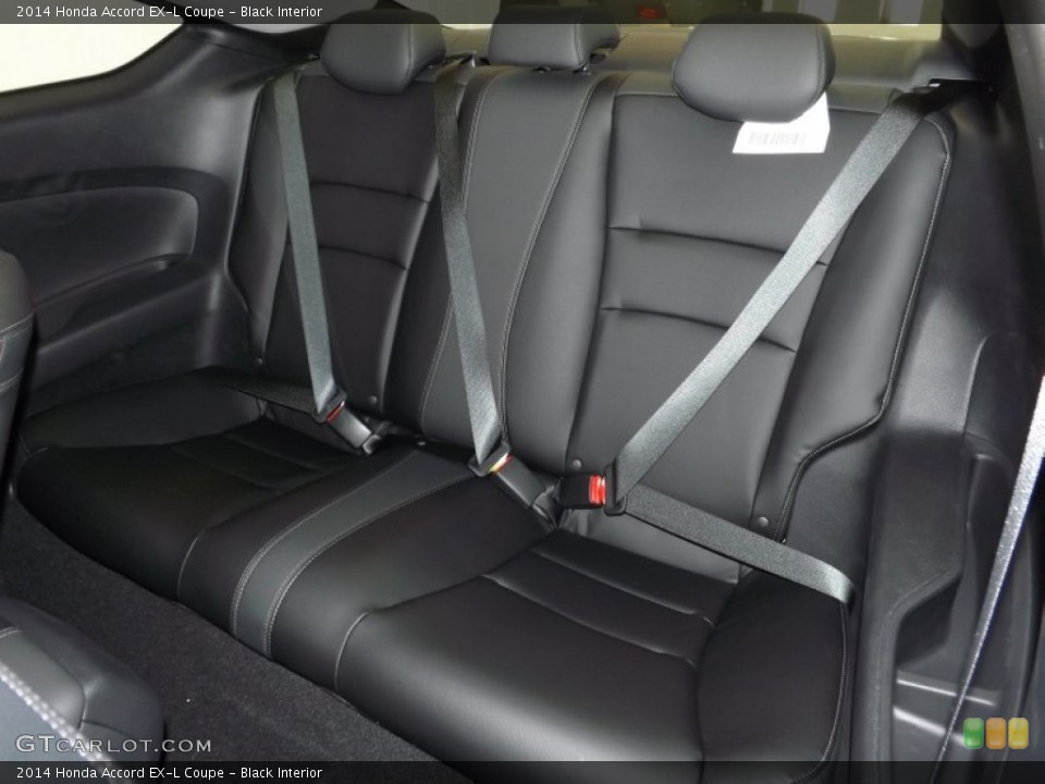 Black Interior Rear Seat for the 2014 Honda Accord EX-L Coupe #87039003